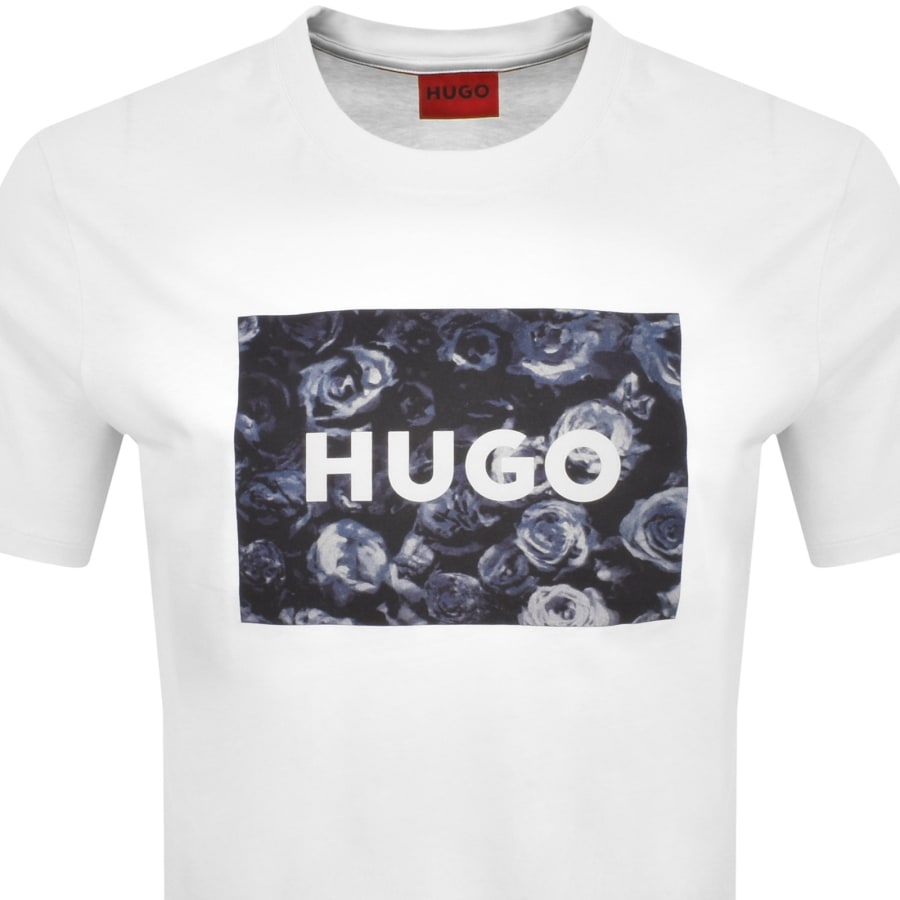 HUGO Dulive U244 T Shirt Grey Mainline Menswear United States